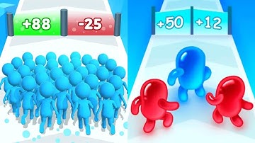 Count Master VS Join Blob Clash 3D Max All Levels Gameplay Android,iOS NEW UPDATE