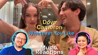 Dove Cameron Whatever You Like (Official Visualizer) Couples Reaction!!