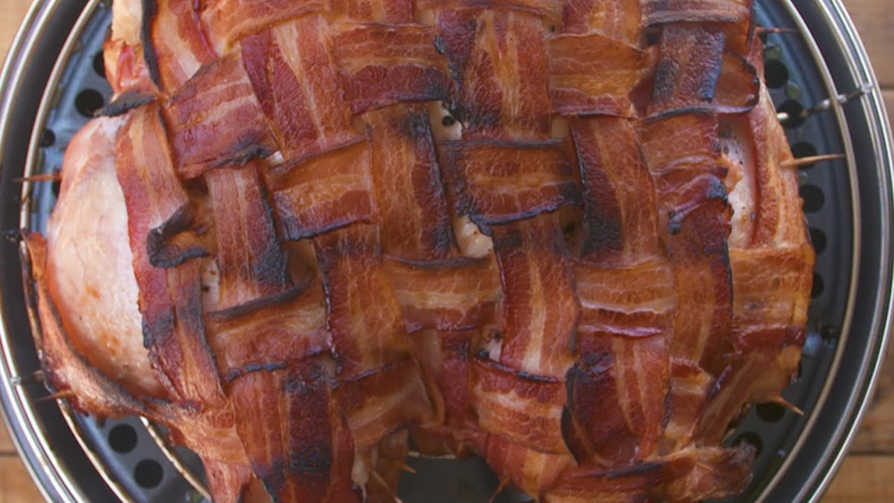 The Ultimate Crispy Bacon-Wrapped Roast Chicken - YouTube