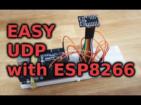 Arduino and ESP8266 Basics: UDP Transmitter Tutorial