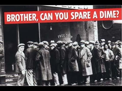 Image result for brother can you spare a dime