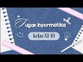 Tugas Informatika Kelas XI-10 | Menghubungkan 2 buah PC Menggunakan Kabel Cross