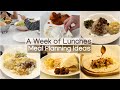 A week of lunches  what we ate everyday meal planning ideas