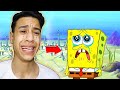 لقد وجدت سبونج بوب في ماين كرافت    