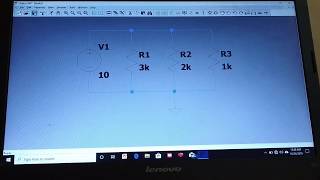 Lt spice basics(1/4)_ operating point and KCL_Prof Ravi Dwivedi_VITchennai