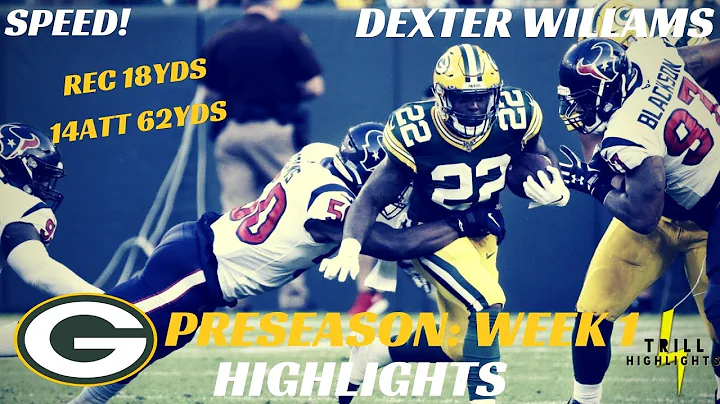 Dexter Williams Preseason Week 1 Highlights | Oppo...
