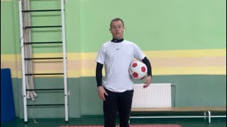 Урок фізичної культури  для 1-4 класів (вправи з м’ячем)