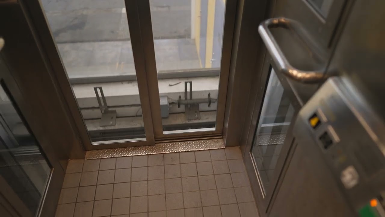 Sweden, Stockholm, Tungelsta Train Station, SMW elevator