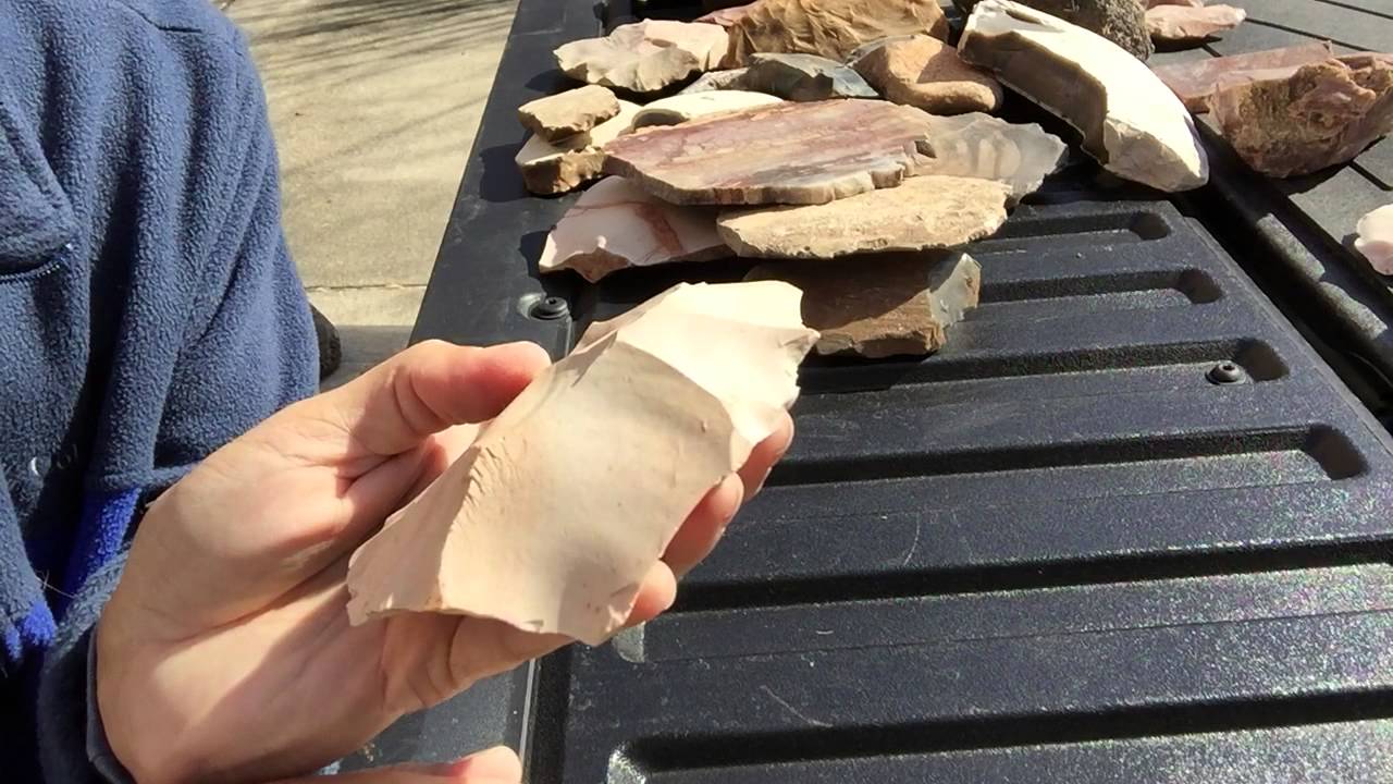 flintknapping rock descriptions overview 1st of 3 videos