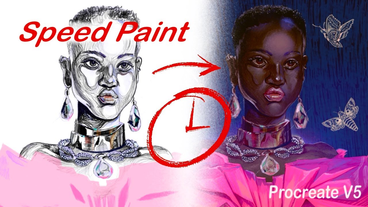 speed painting procreate