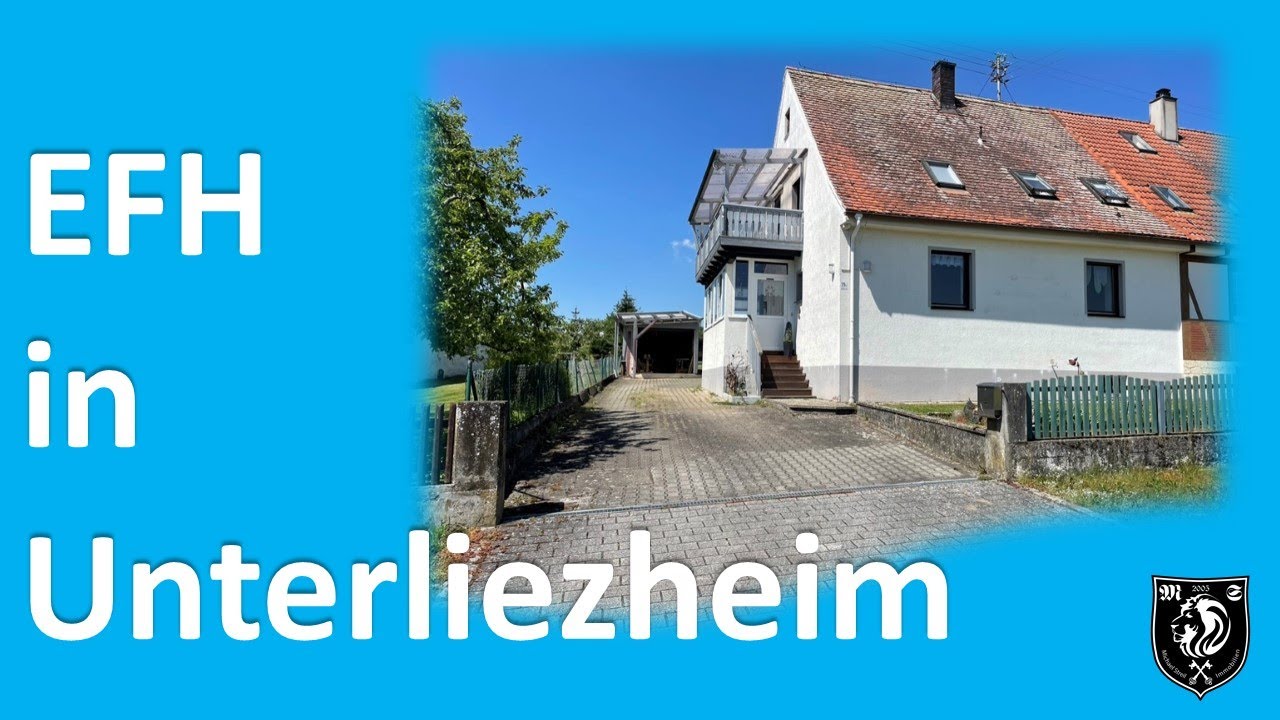 Einfamilienhaus in Unterliezheim im Landkreis Dillingen an der Donau