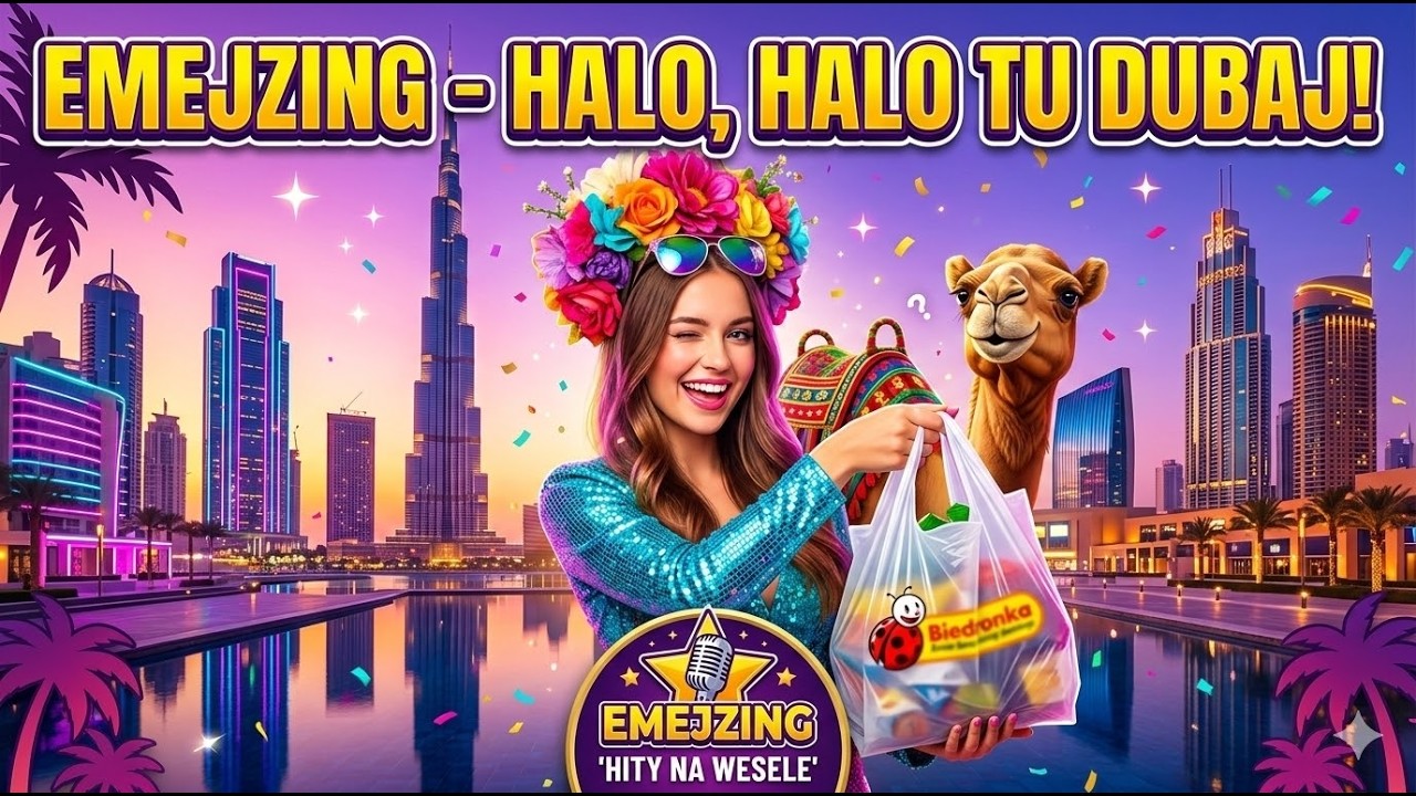 EMEJZING - Halo, Halo tu Dubaj (Oficjalny Teledysk 2026) 🐪✨ #discopolo