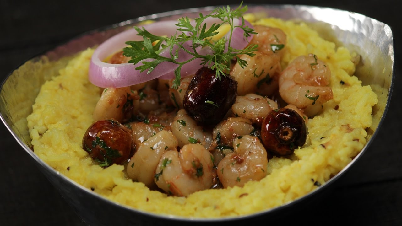 Prawn Dal Khichdi