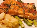 Salmon al Horno  SImplemente delicioso    !!!