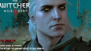 The Witcher 3 Young Geralt & Real Witcher Eyes Mod - Youtube