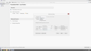 MGW Email for Mozilla Thunderbird: Initial Setup & Settings Update