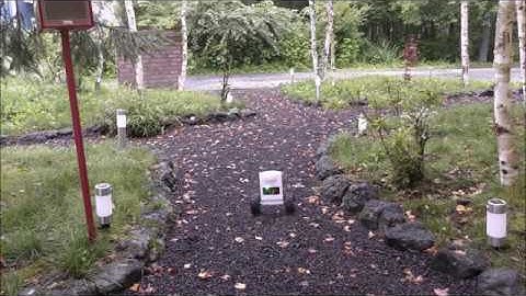 BalanceBot First Drive Outside