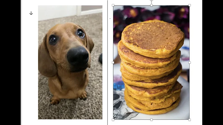 DIY Puppy Pumpkin Pancakes