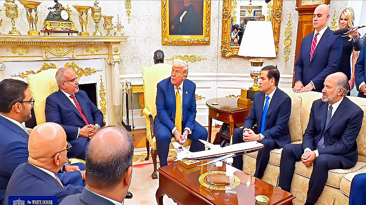 LIVE: President Trump Meets Bahrain's Crown Prince in HIGH-STAKES Talk!