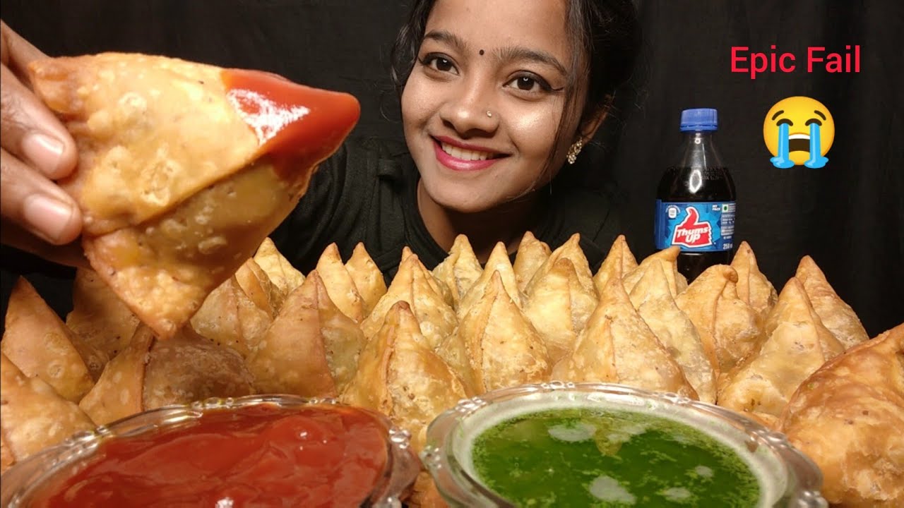 30 Samosa Eating Challenge | Samosa Challenge | Food Challenges | Failed Video 😭😭