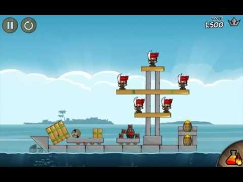 Siege Hero Walkthrough : Age Of Pirates Level 3-11 Gold Crown Cleared