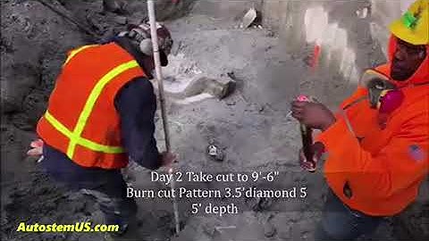 AutoStem in crucial Civils blasting application