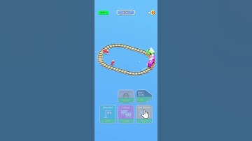 Idle Train ASMR Gameplay | Android Arcade Game