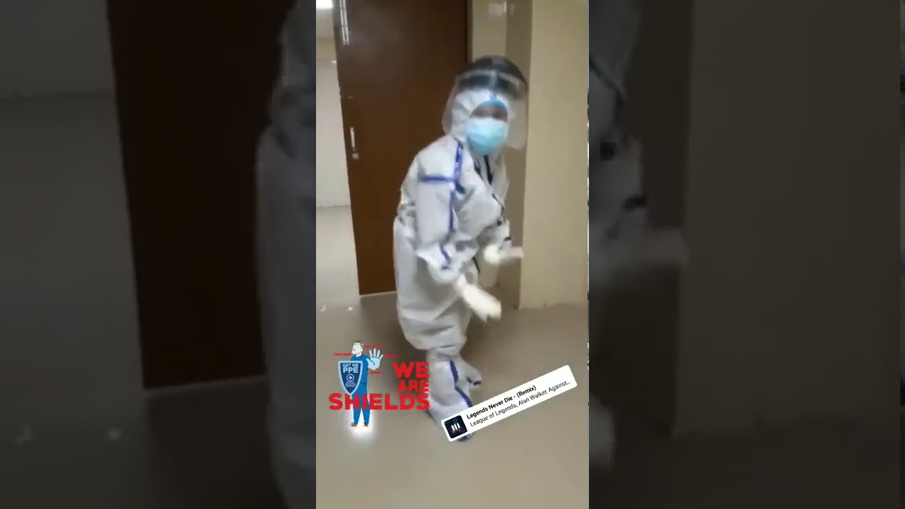 A Nurse Dancing In PPE Kit Gone Viral