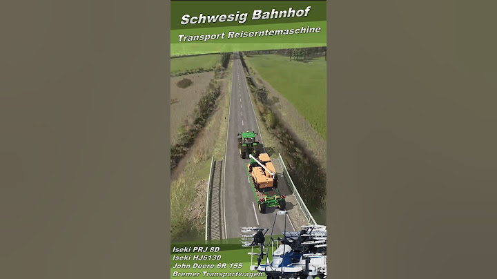🚜 LS25 / FS25 🚜 Schwesing Bahnhof 🌾 Reisanbau 🌾 Transport Reiserntemaschine 🌾