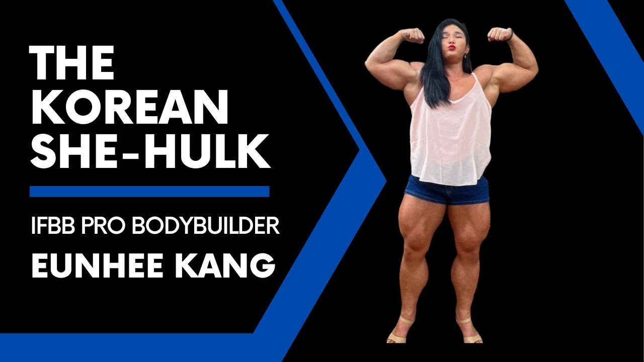 Ын Хи Кан: корейская Женщина-Халк доминирует на профессиональном уровне бодибилдинга IFBB