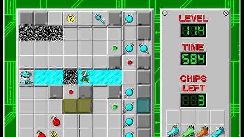 CCLP3 level 114 solution - 579 seconds