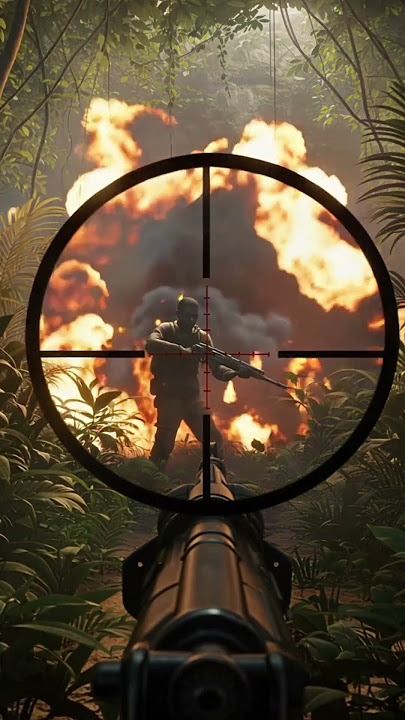 Detik menegangkan saat bidikan sniper terkunci #shorts