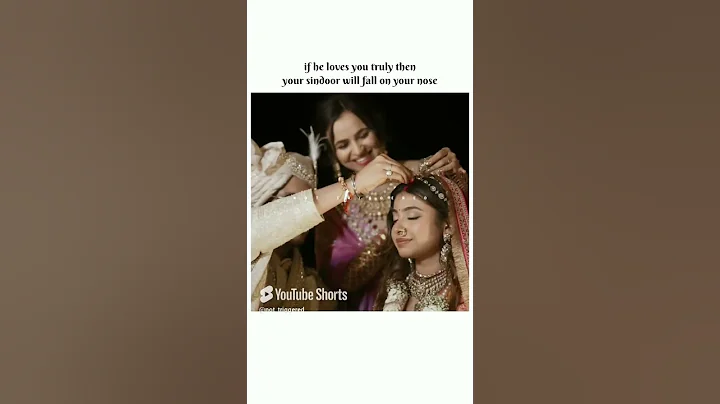 that sindoor fall💗 #nischaymalhan #ruchikarathore #shortsfeed #love #fyp