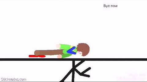 Sans vs Chara test 1 stick nodes animation