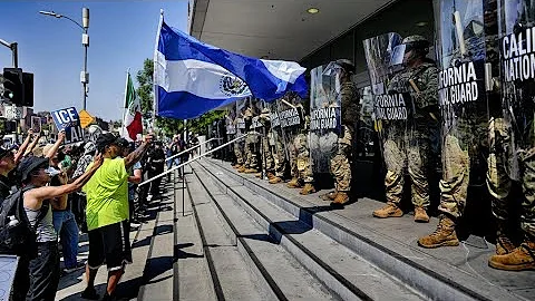 700 Marines deployed to Los Angeles amid ongoing ICE protests, looting