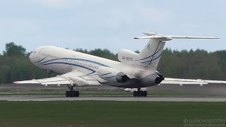 Farewell Gazpromavia Tu-154s | TUPOLEV TU-154M RA-85751 takeoff from St. Petersburg airport