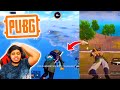 PLAYERS Flying in SKY GLITCHES gone Extremely Wrong 🔥😱 in PUBG Mobile