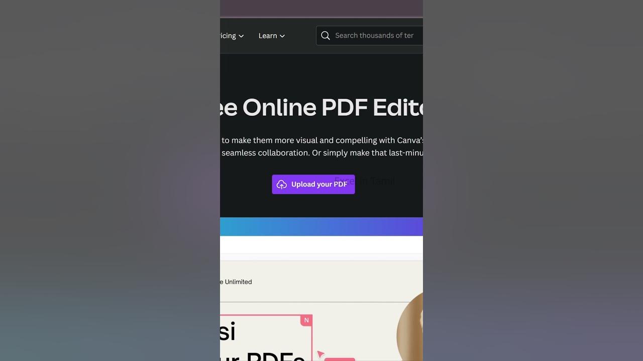 Free Online PDF Editor YouTube