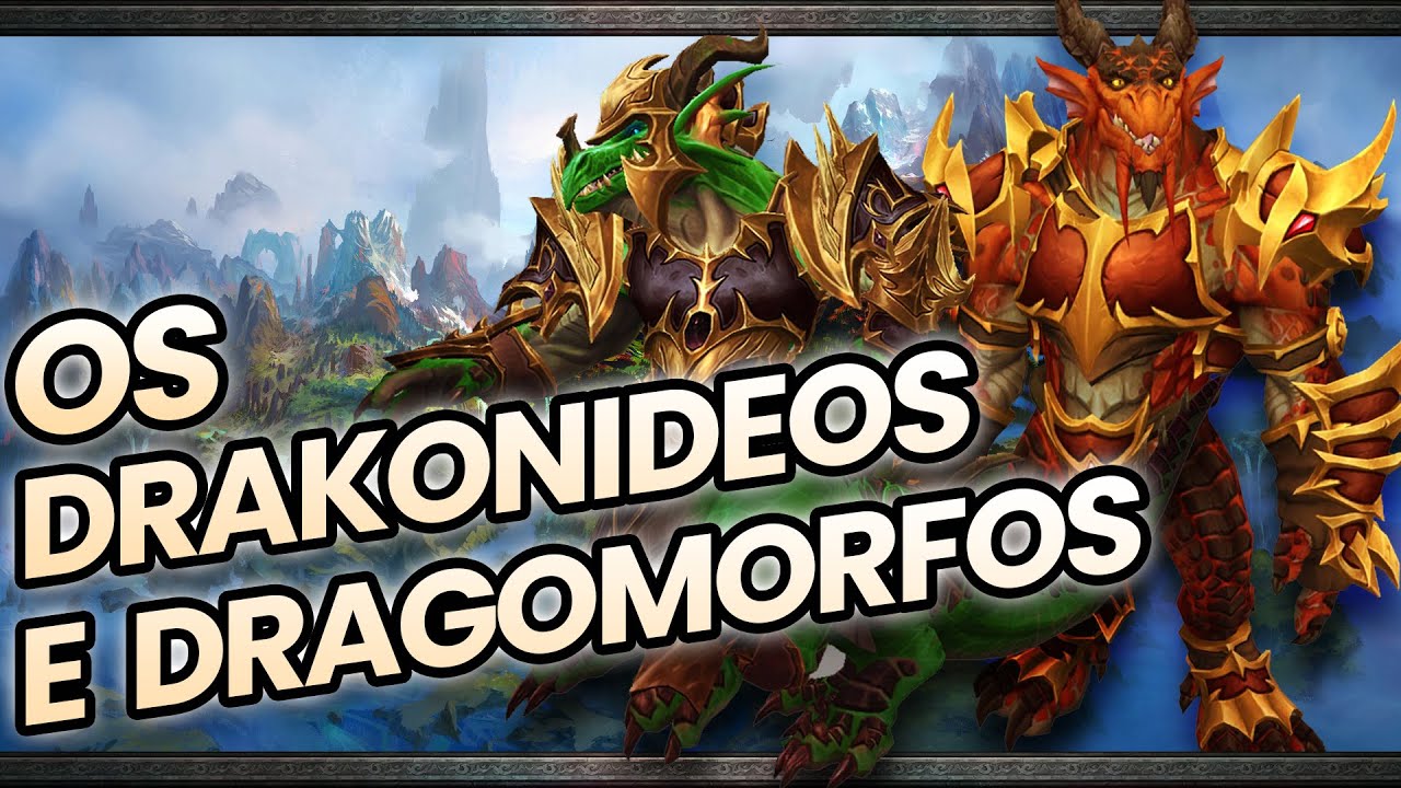 A História dos Drakonideos e Dragomorfos