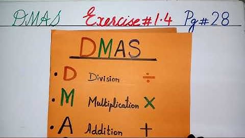 2nd TERM PVI MATHS LESSON # 07 EX 1.4 Q ( 5 TO 8 ) DATED: 08/12/2020.