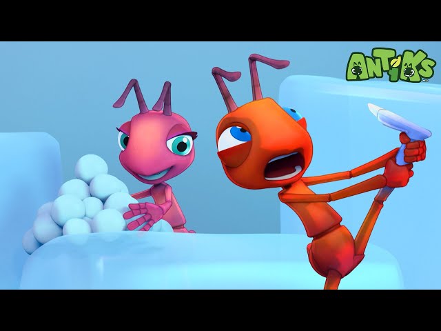 Icy Ants 🥶 | Antiks | Science and Nature Cartoons For Kids| Moonbug Kids class=