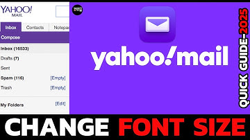 How to Change Font Size on Yahoo App (Step-by-Step 2025)?