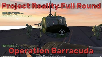 Project Reality Full Round | Operation Barracuda USMC vs NVA | Playing Games with Ron
