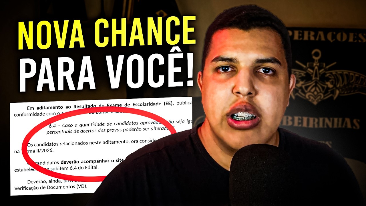 🚨 CFN 2026: MARINHA ALTERA CRITÉRIO E DIVULGA NOVA LISTA DE APROVADOS!