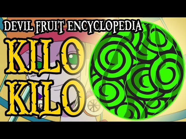 Is this the laziest Devil Fruit? The Kilo Kilo no Mi is actually more  versatile by reducing weight to float. : r/Piratefolk