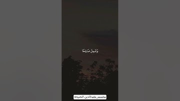 اللهم اجعل القران الكريم ربيع قلوبنا ونور صدورنا #القرآن_الكريم