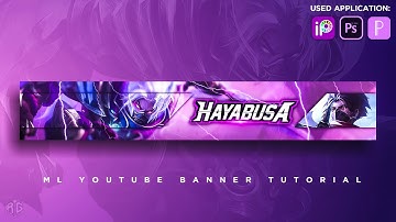 How To Make Mobile Legends Banner Youtube Banner Tutorial on Android RG Tricks #mlbanner #mlbb