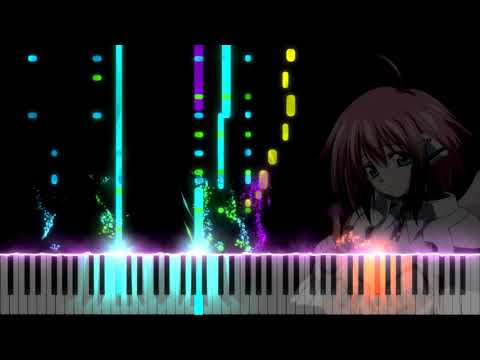 Sora no Otoshimono Forte Yuki no Tsubasa - Synthesia style piano roll with Korg Kronos audio remixed