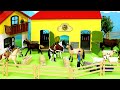 Fun Barn Farm Diorama and Farmyard Animal Figurines