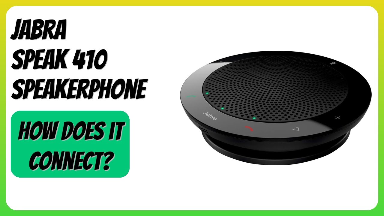 REVIEW (2026): Jabra Speak 410 Speakerphone. Features - YouTube